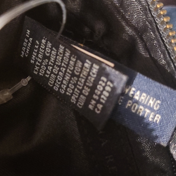 Banana Republic black patchwork leather Hobo bag - Picture 5 of 5